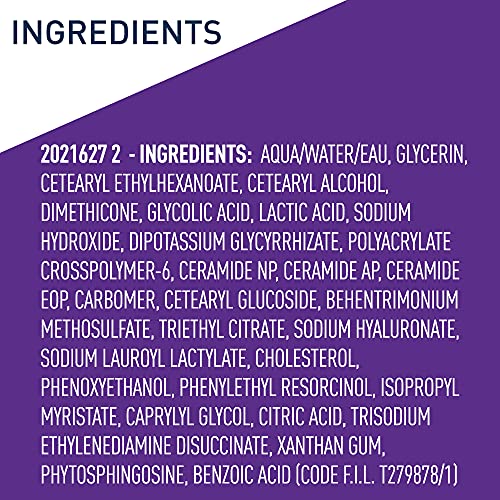 CeraVe Exfoliating Treatment, Anti Aging Serum with Glycolic Acid, 17oz