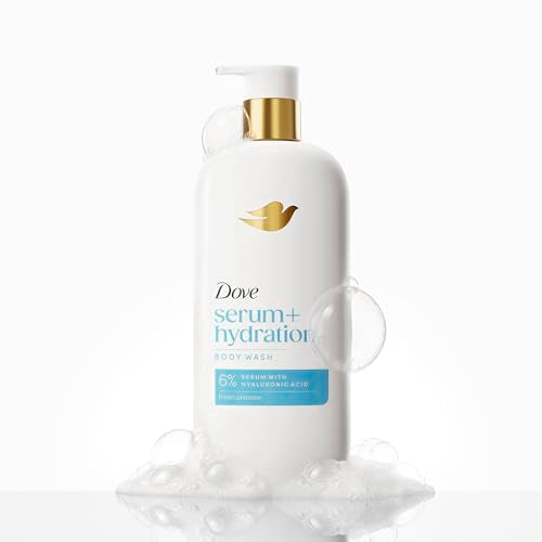 Dove Serum Body Wash Hydration Boost with Hyaluronic Acid, 18.5 oz