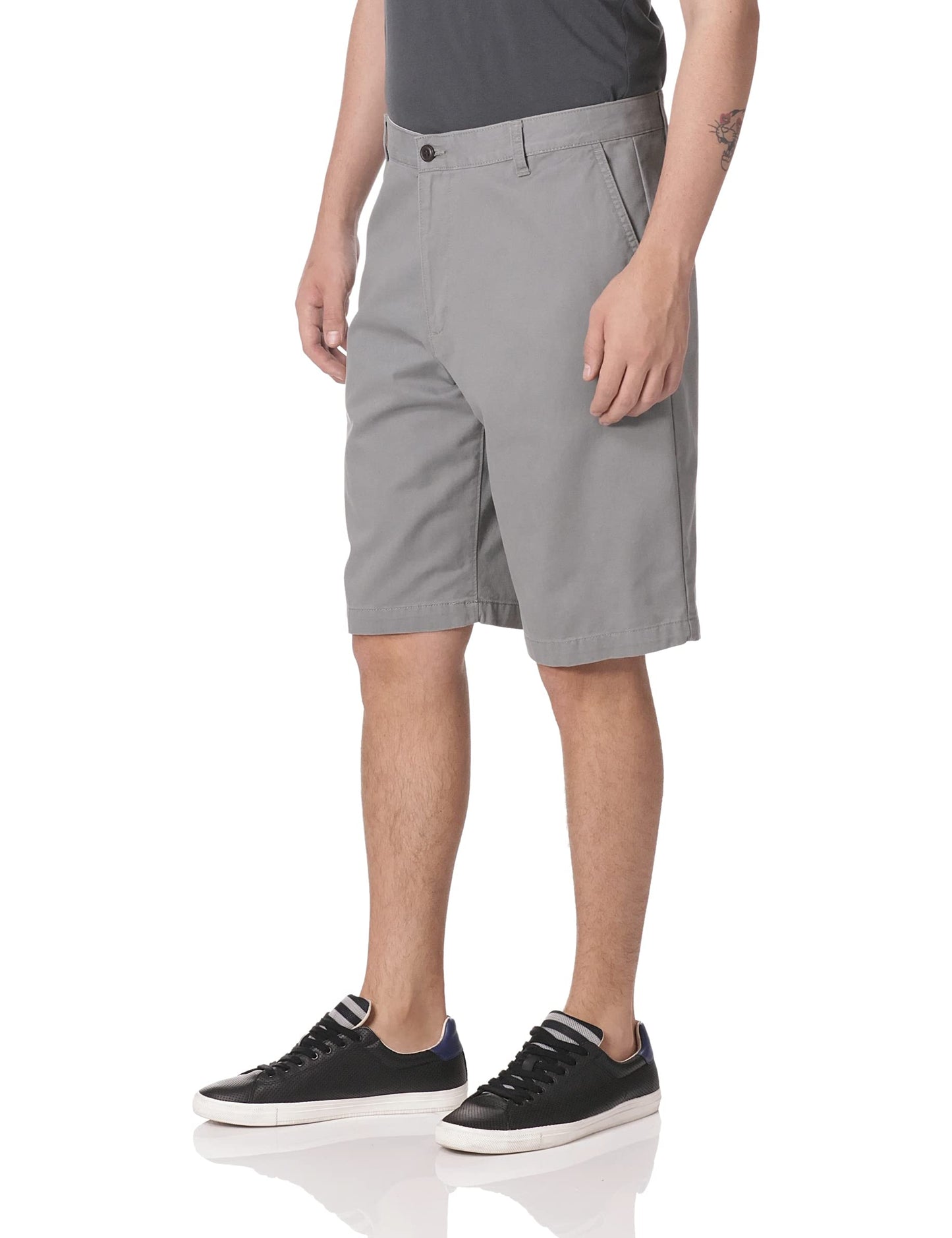 Dockers Men's Perfect Classic Fit Shorts (Regular and Big & Tall), Sea Cliff, 34