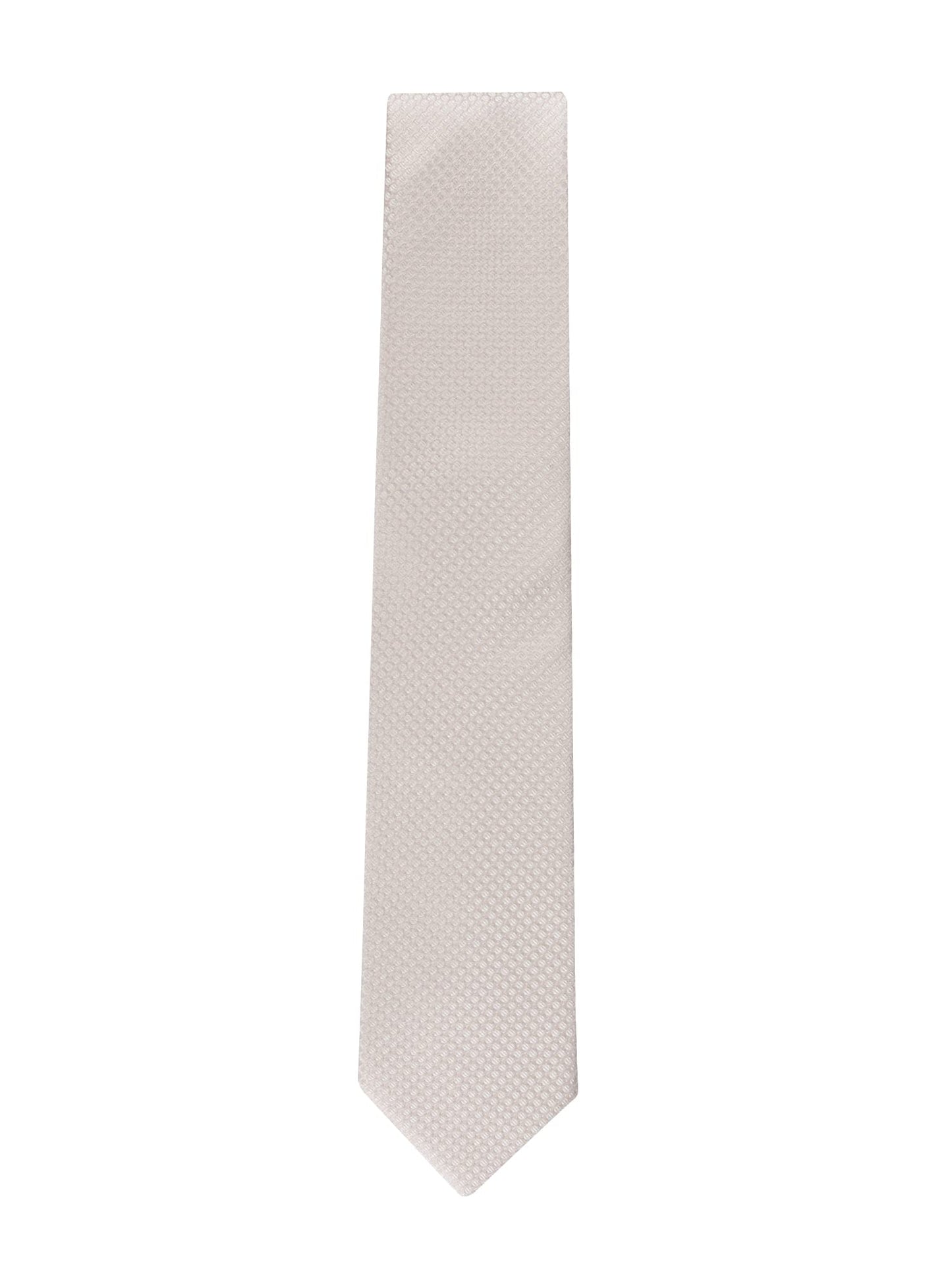 Calvin Klein Men's Steel Micro Solid A Tie, Taupe, Regular