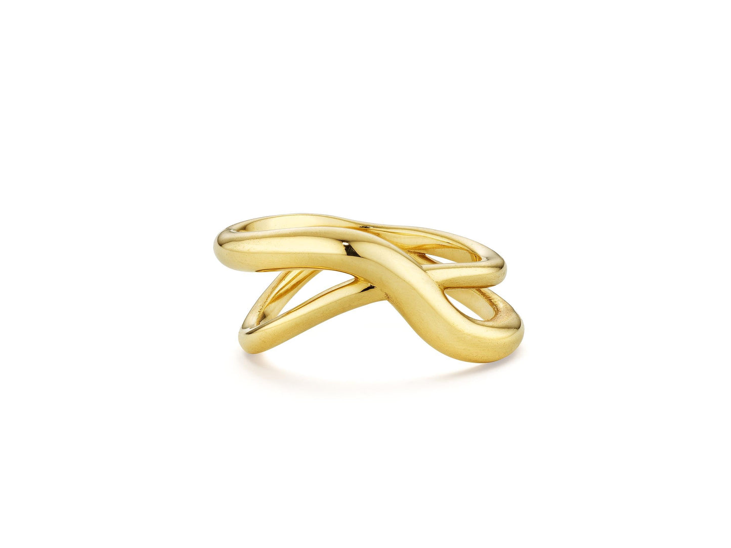 All 14K Yellow Gold Criss-Cross Ring