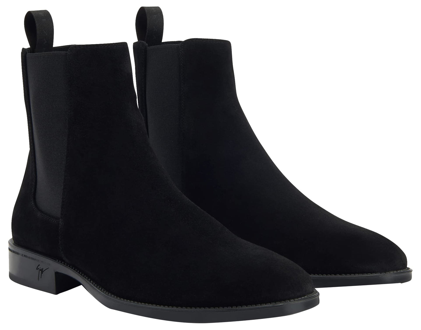 Giuseppe Zanotti, Ryim Boots Velour, 8, Black