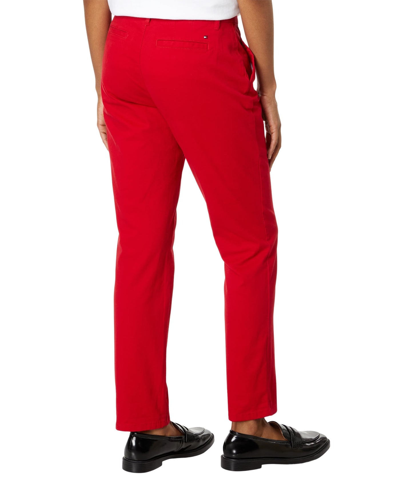 Tommy Hilfiger Womens Hampton Chino Pants Scarlet 10