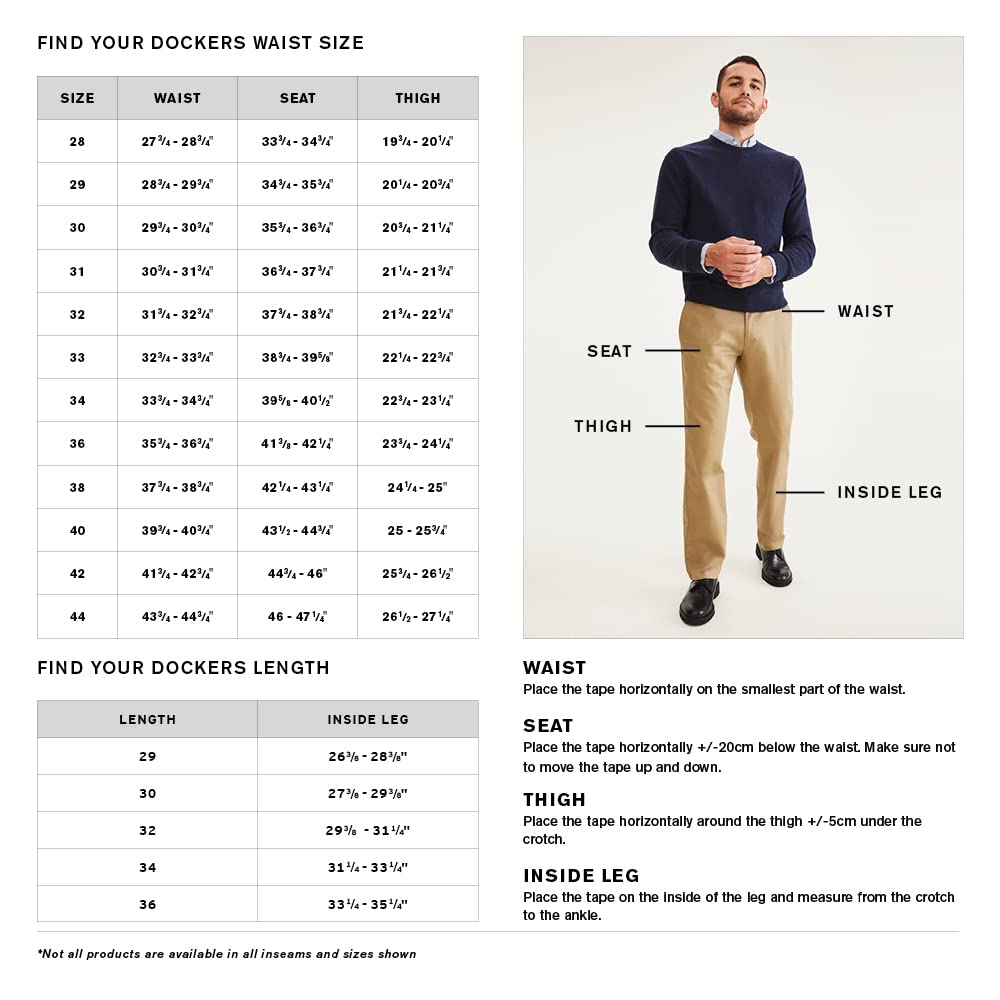 Dockers Men's Perfect Classic Fit Shorts (Regular and Big & Tall), White Cap, 38