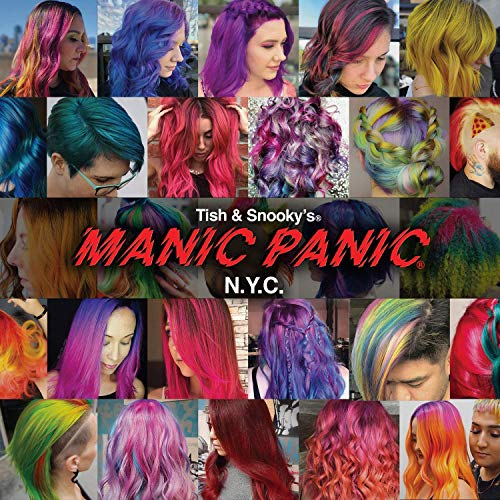 MANIC PANIC Shampoo & Conditioner Set for Color Treated Hair - Extend Color, Moisturize & Volumize - Repair Damaged Hair & Prevent Tangling - Sulfate & Paraben Free, Vegan & Cruelty Free (8oz Bottles)