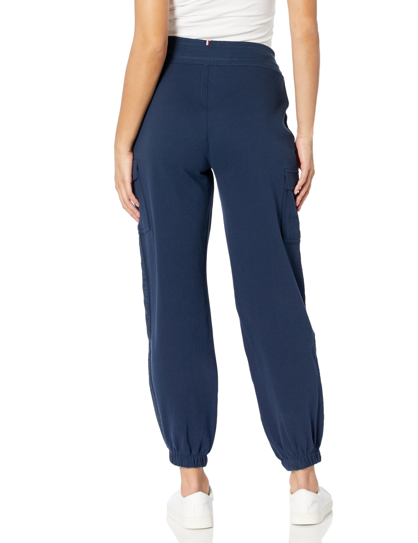 Tommy Hilfiger Women's Performance Jogger,Navy,L