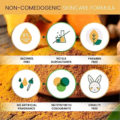 AMVital Turmeric Body Scrub, Face & Body Exfoliating Scrub, 7.8 oz