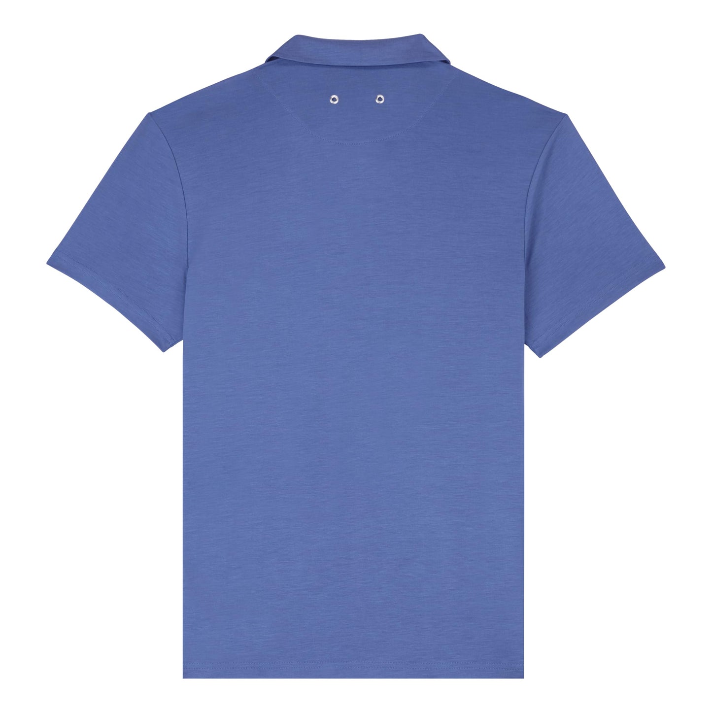 Vilebrequin Men Tencel Polo Shirt Solid, L, Storm