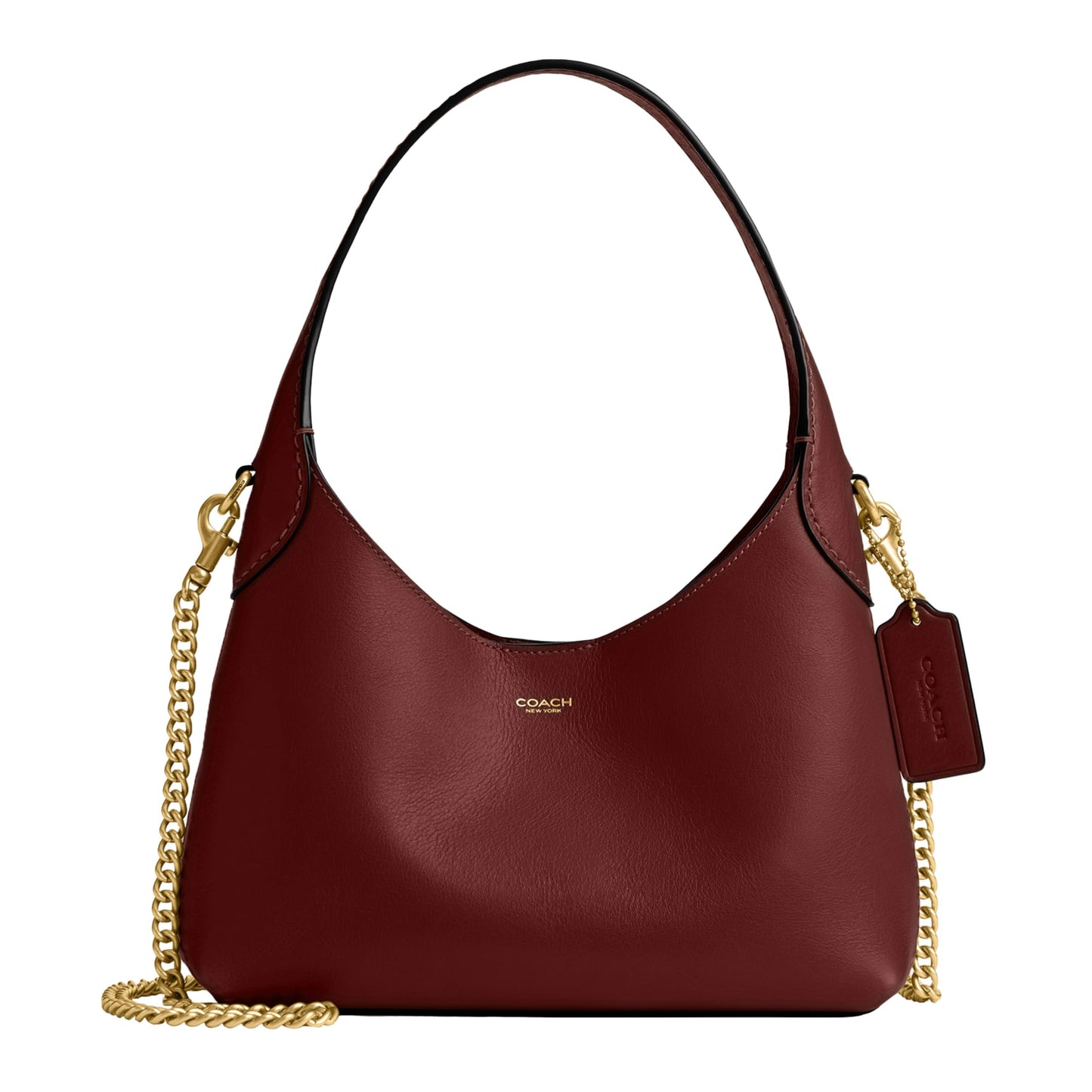 COACH Brooklyn Shoulder Bag 23, B4/Dark Ruby