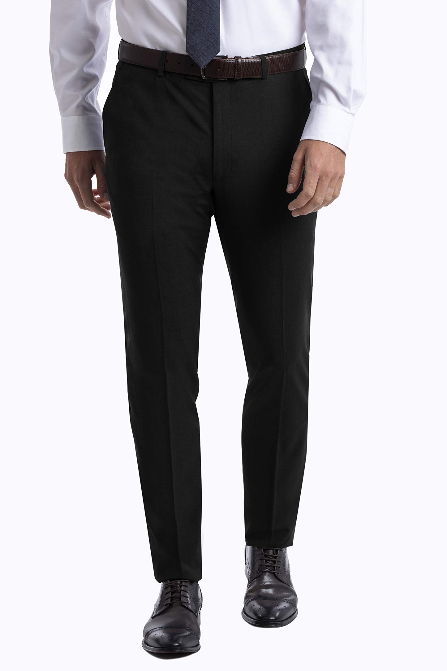 Calvin Klein Skinny Fit Men’s Suit Separates with Performance Stretch Fabric, Blue, 34W x 30L