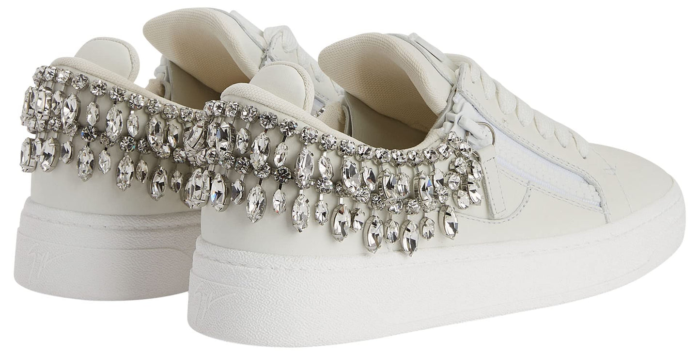 Giuseppe Zanotti, Gz94 Low-Top Sneakers Leather, 5, White