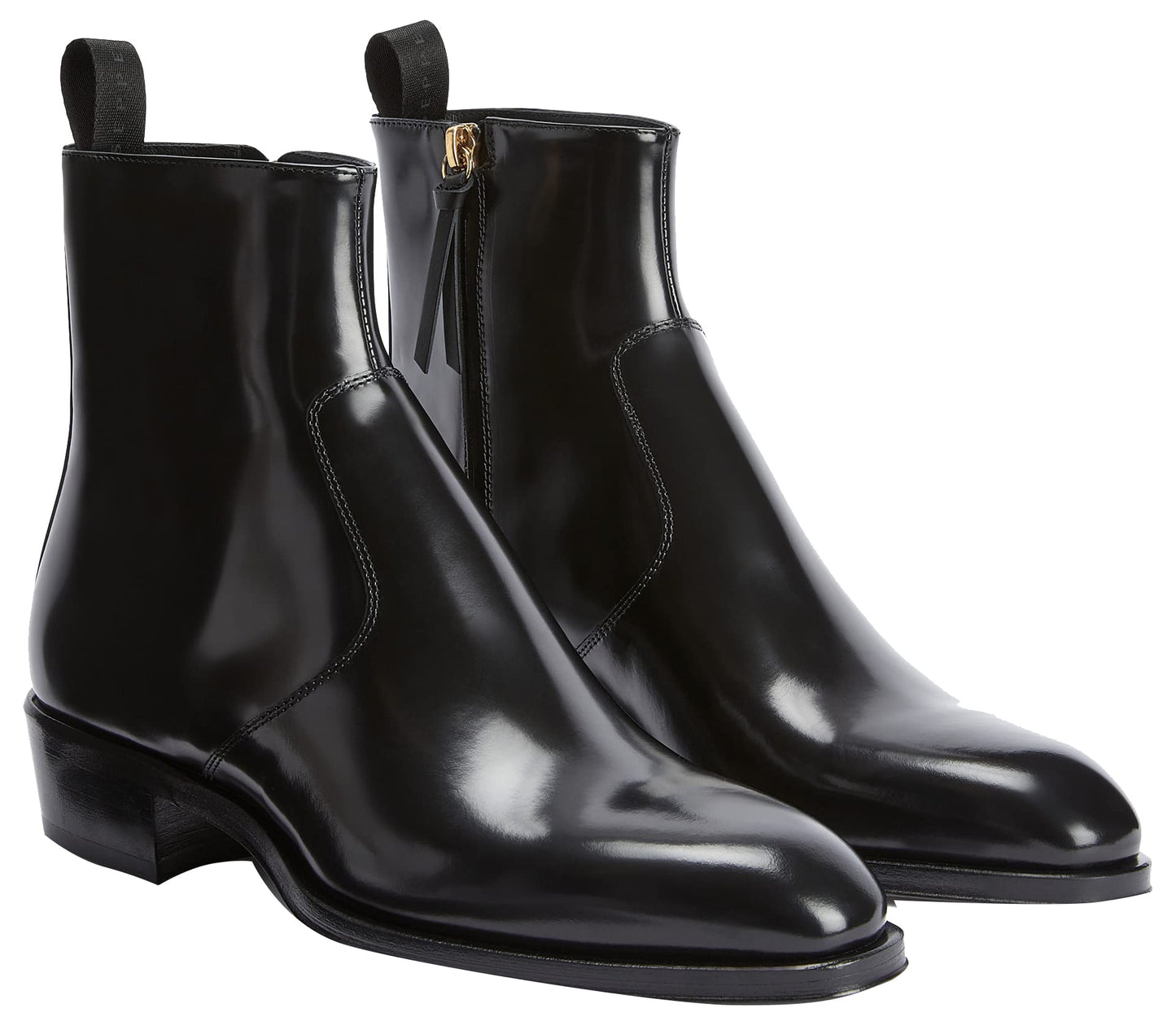 Giuseppe Zanotti, Ludhovic Boots Leather, 6, Black