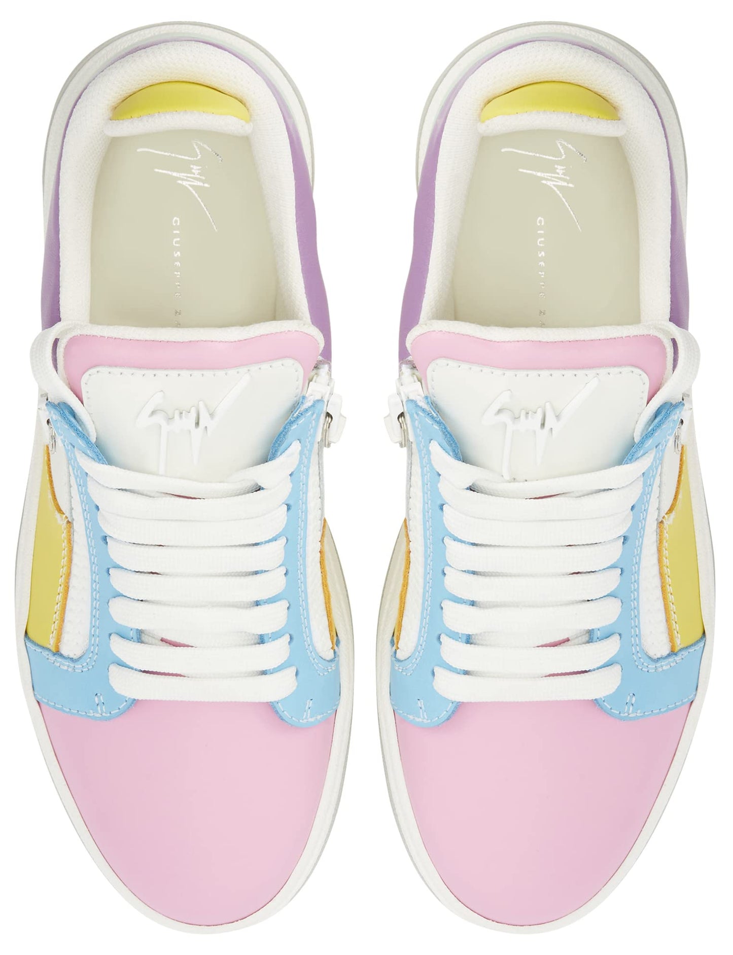 Giuseppe Zanotti, GZ94 Low-top sneakers, 8.5, Multicolor