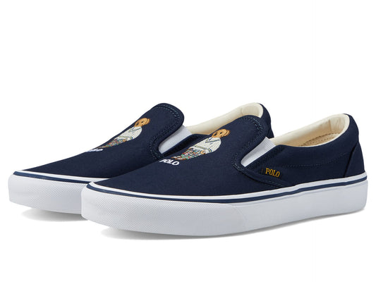 Canvas/Madras Bear-Keaton-Slip-SK-SPO Navy