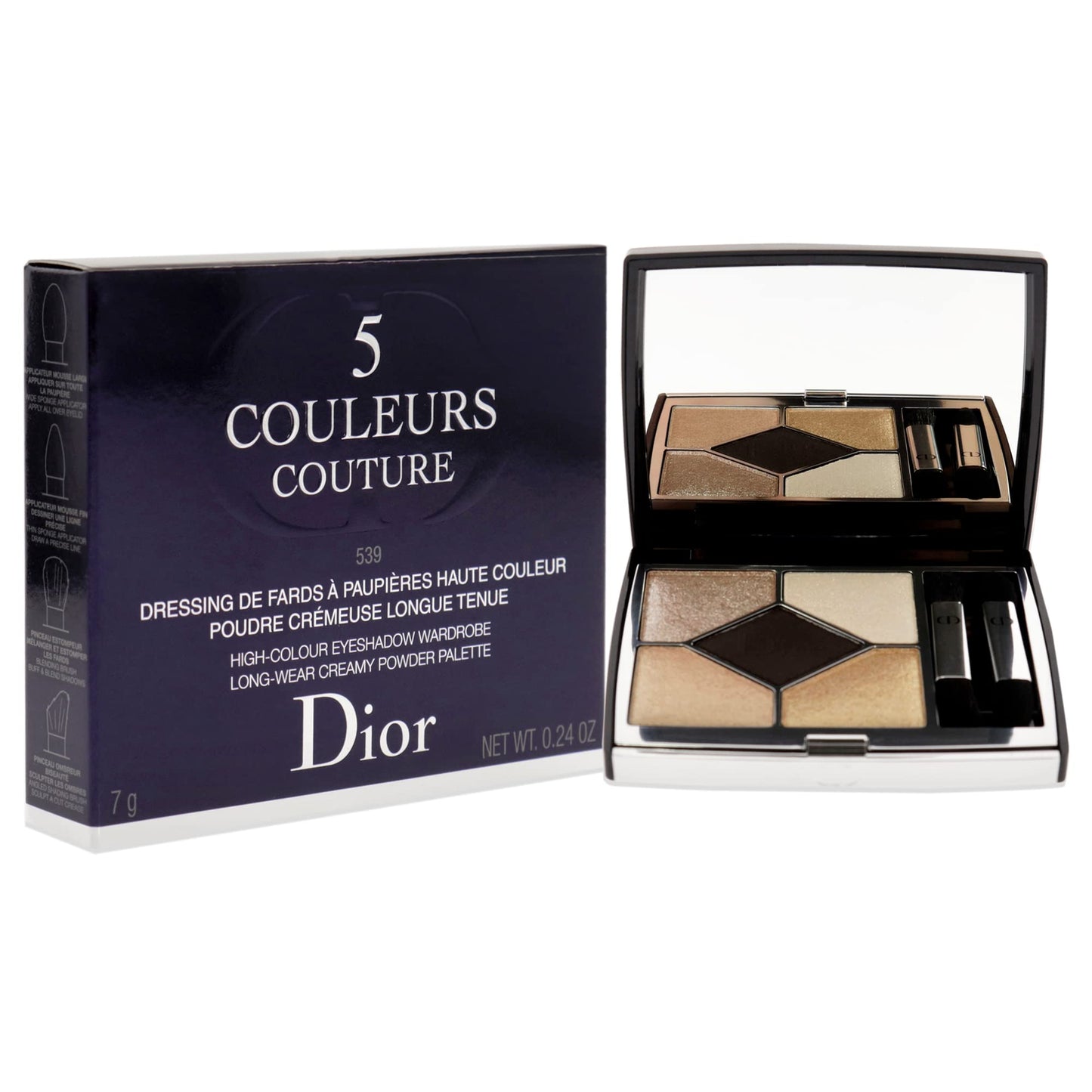 Christian Dior 5 Couleurs Couture Eyeshadow Palette - 539 Grand Bal Eye Shadow Women 0.24 oz
