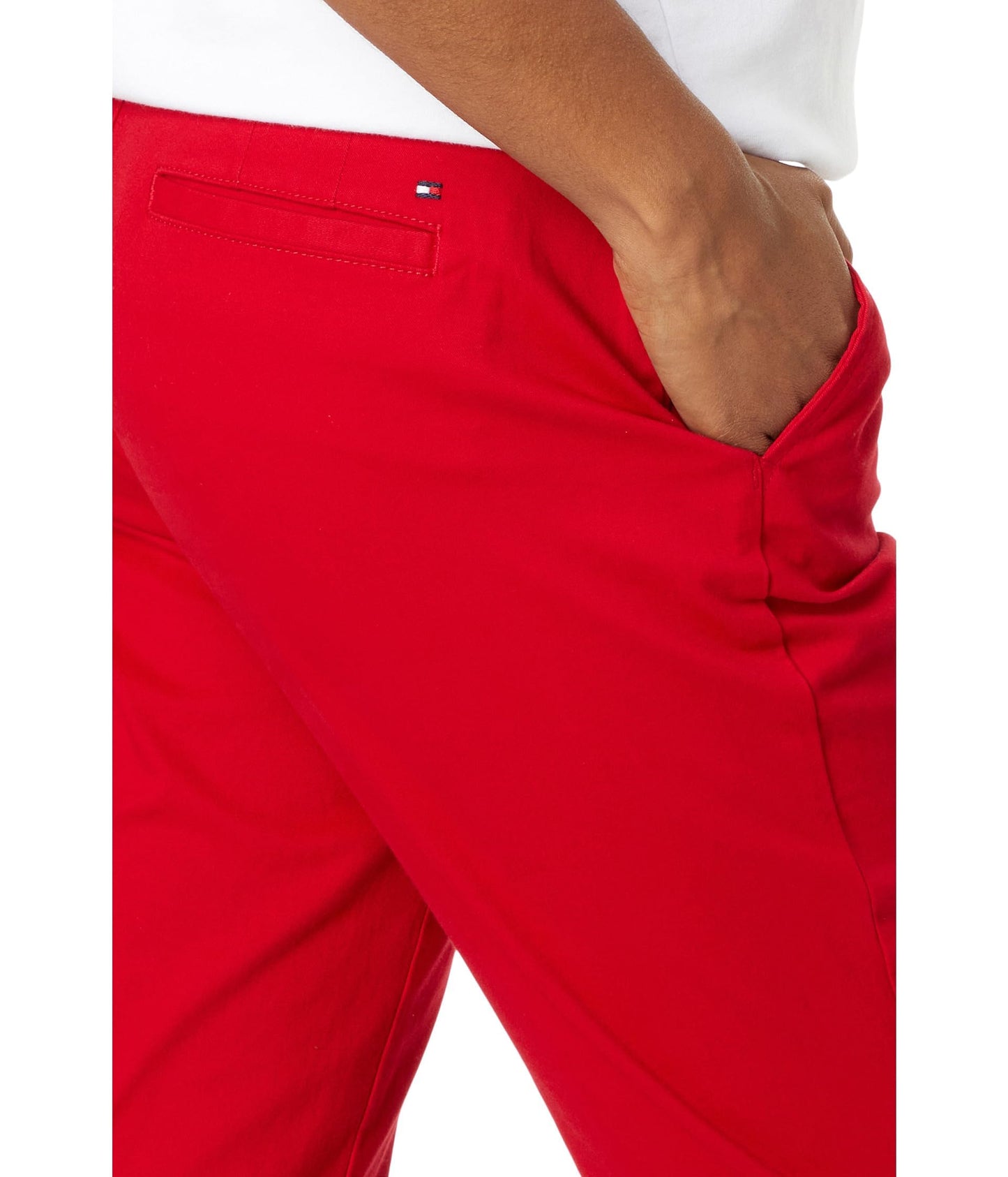 Tommy Hilfiger Womens Hampton Chino Pants Scarlet 10