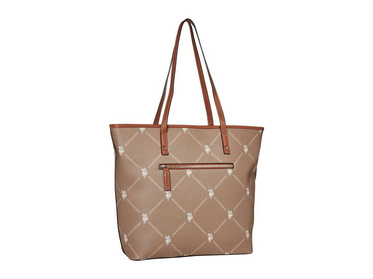 U.S. Polo Assn. Signature Tote Khaki One Size