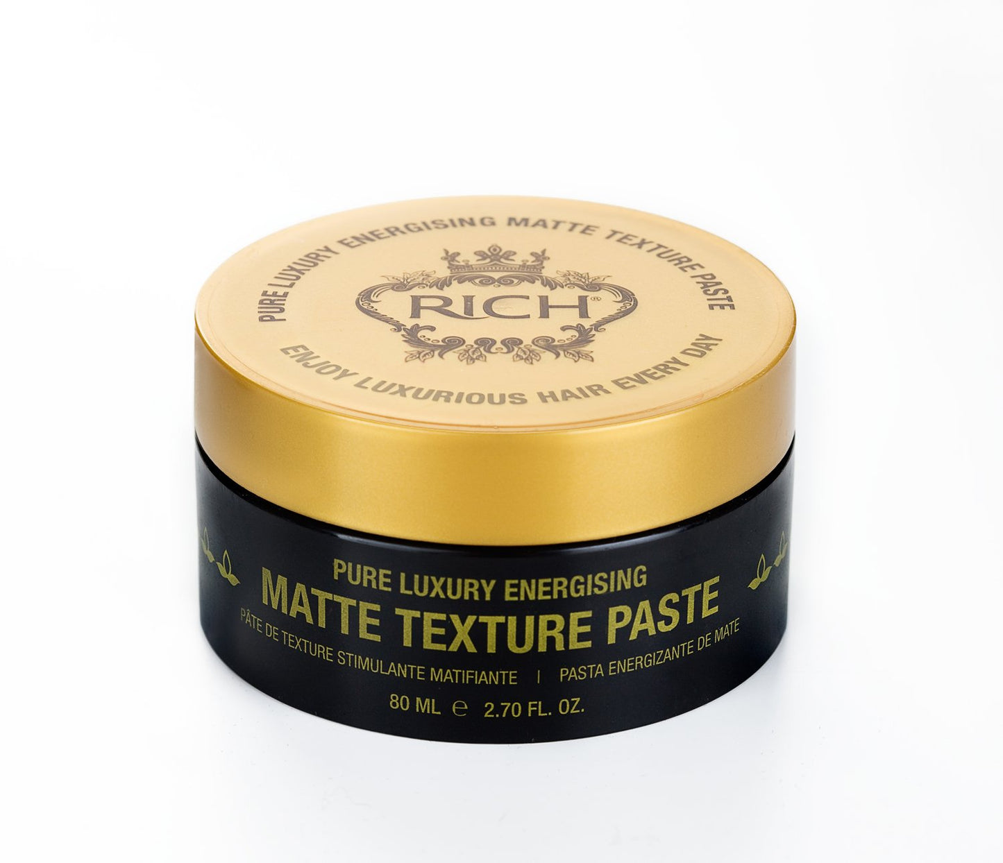 RICH Hair Care Pure Luxury Energising Matte Texture Paste, 2.70 oz.