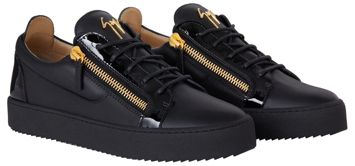 Giuseppe Zanotti, FRANKIE Low-top sneakers, 8, Black