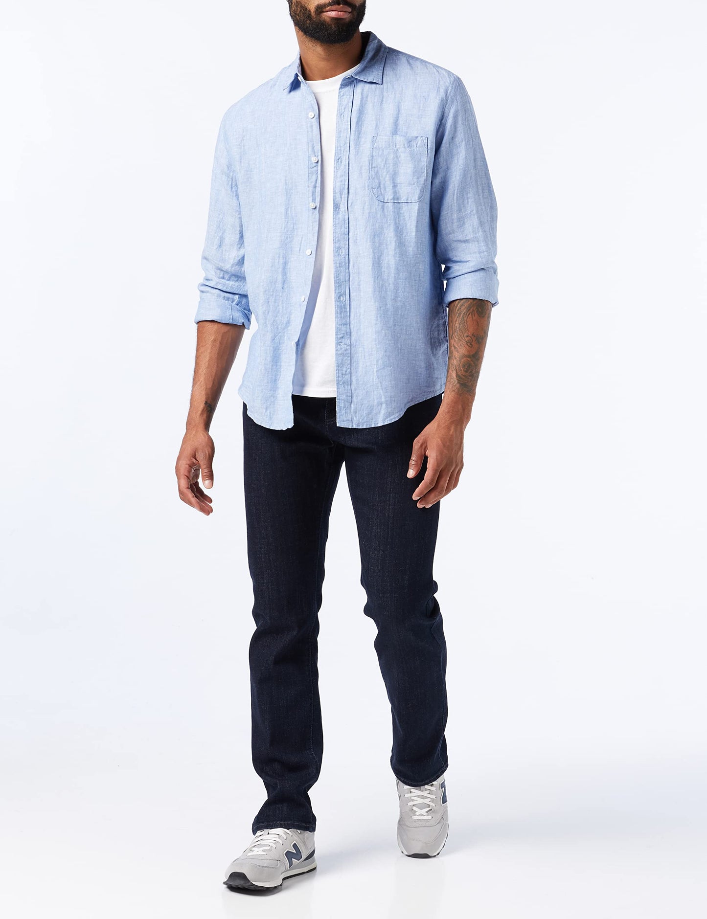 Lucky Brand Men 410 Athletic Fit Jean, Stone, 34W X 34L