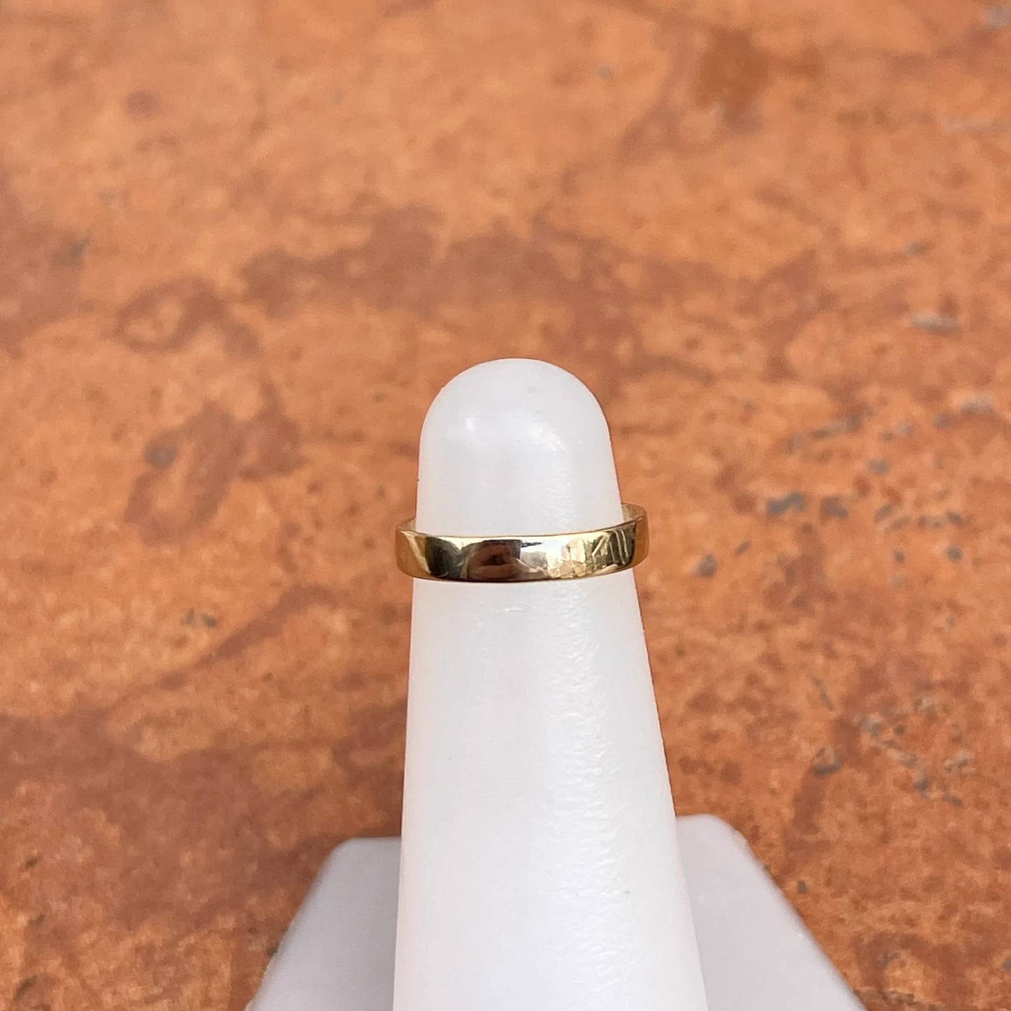 Jewelryweb - Solid 14k Yellow Gold 3mm Classic Polished Adjustable Toe Ring - Toe Ring for Woman - Non Tarnish Toe Ring - Solid Gold Boho Toe Ring