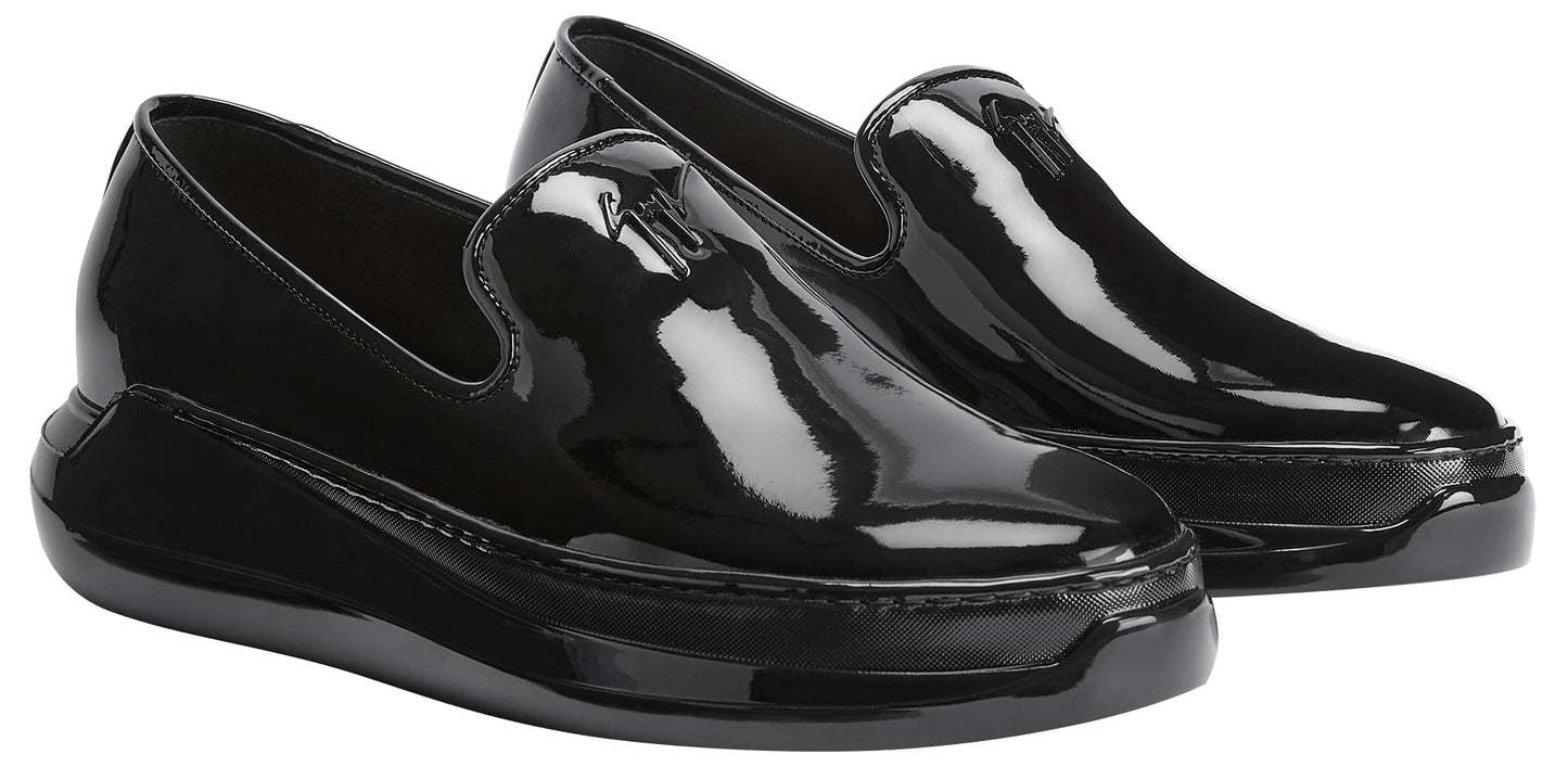 Giuseppe Zanotti, Conley Loafers Fabric, 12, Black
