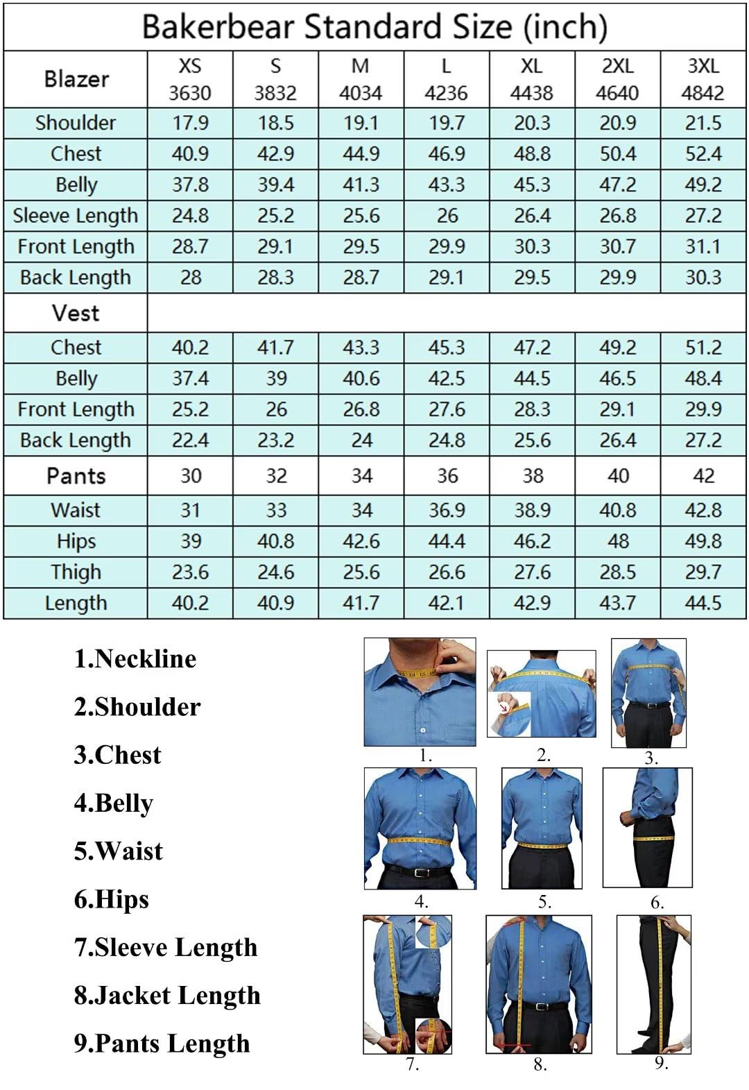 Formal Suits for Men Champagne Mens Suit 3 Pieces Tuxedo Suits Men's Wedding Dinner Suit Jacket Vest Pants Set Size M