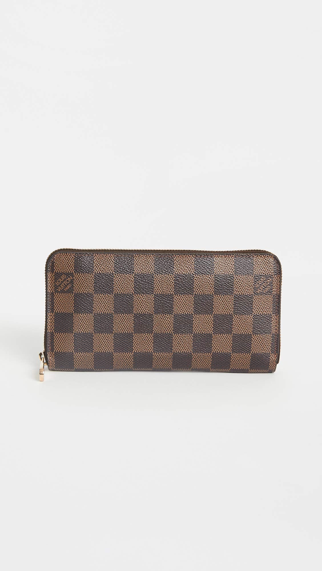 Louis Vuitton Women's Pre-Loved Zippy Wallet, Damier Ebene, Brown, One Size