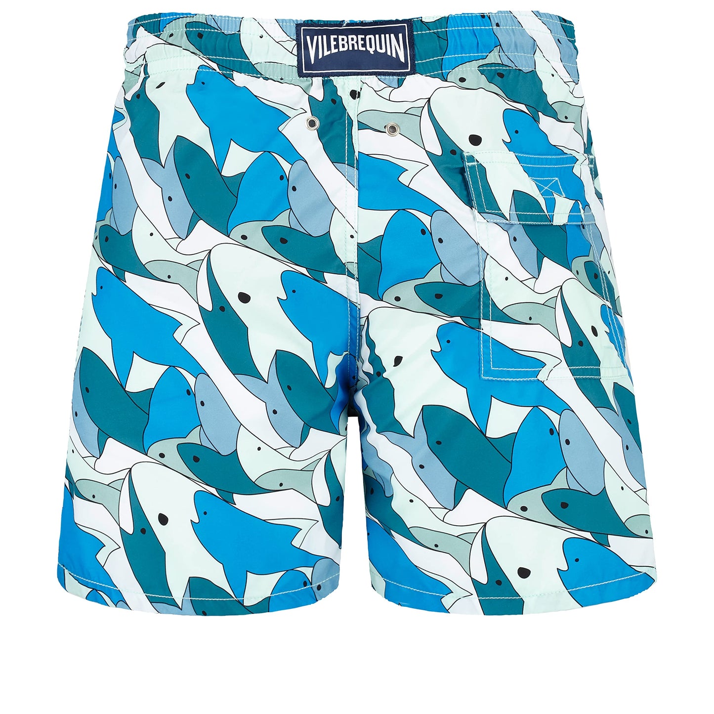 Men Swim Shorts Shark All Around,Thalassa,S
