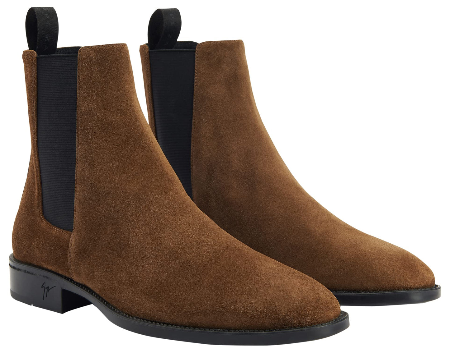 Giuseppe Zanotti, Ryim Boots Velour, 10, Brown