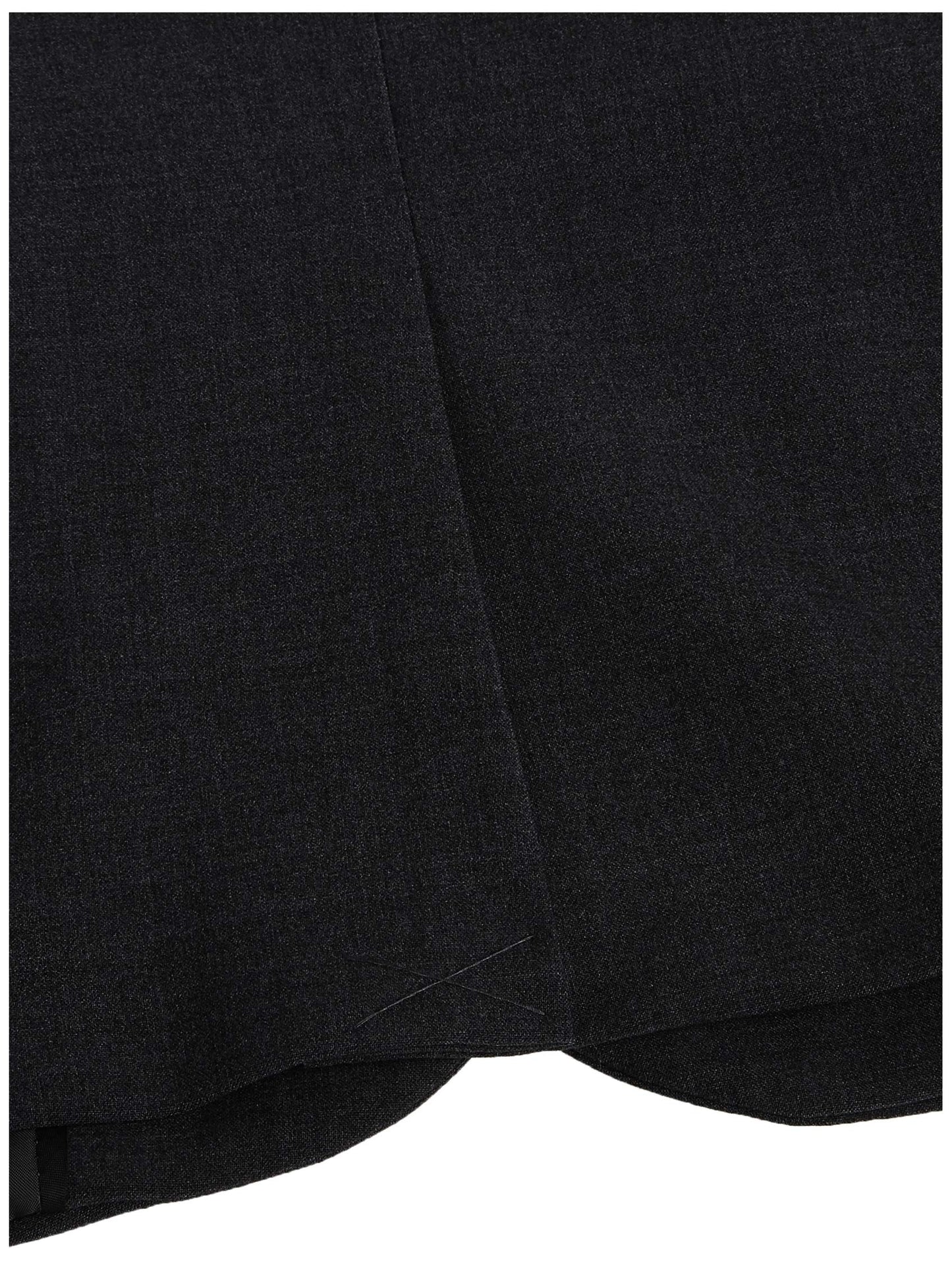 Calvin Klein Women's Two Button Lux Suit Blazer, Charcoal, 4 Petite