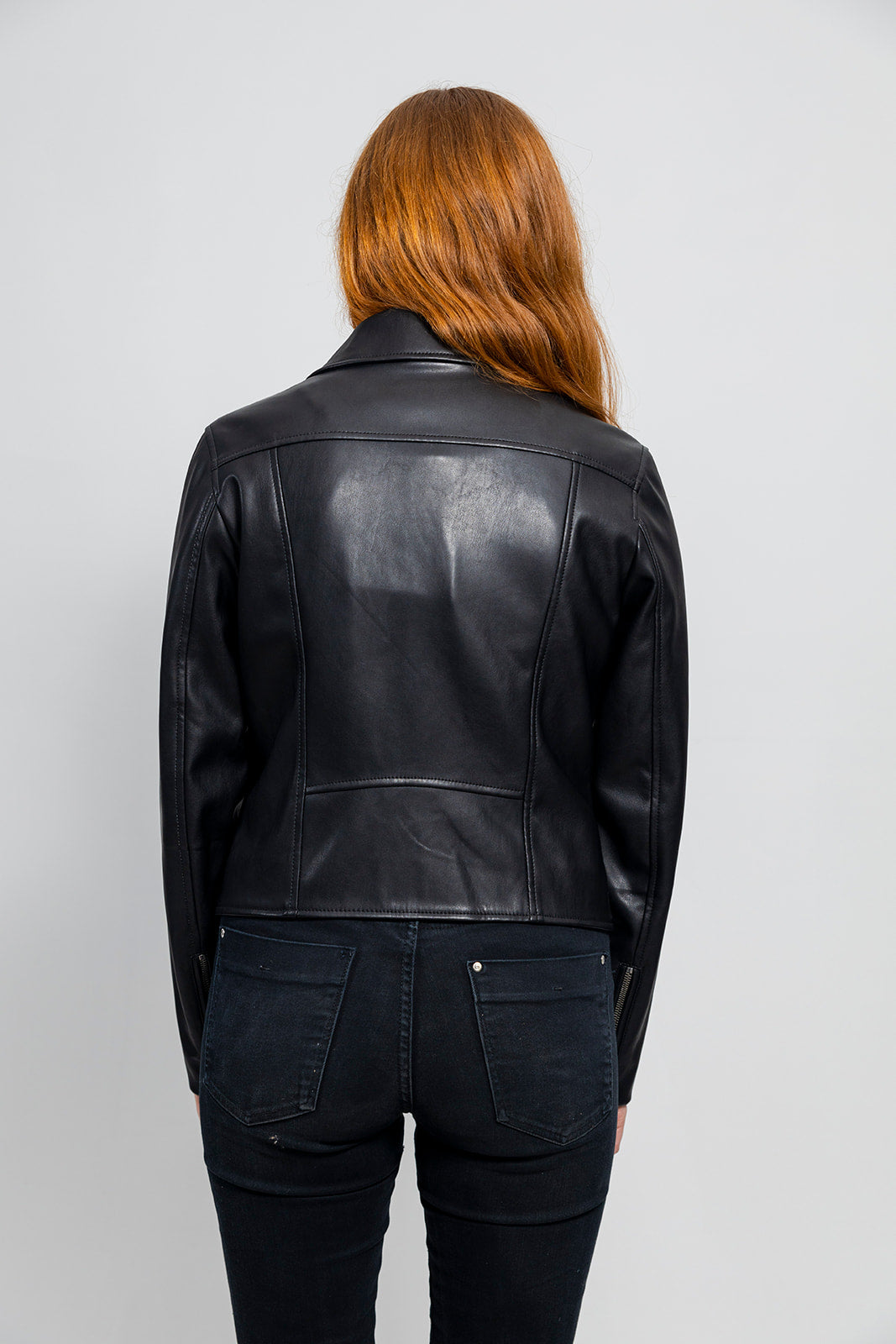 Demi Women's Faux Leather Moto Jacket