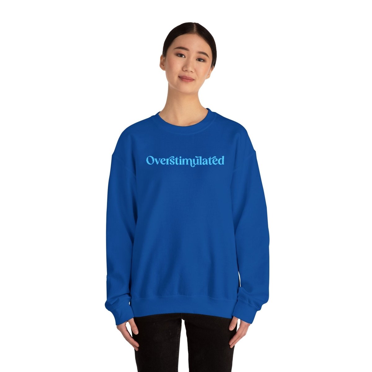 Overstimulated Embroidered Sweatshirt