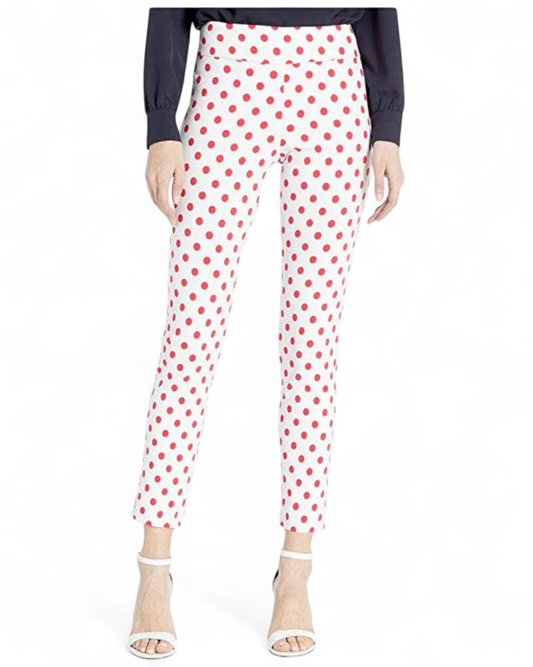 Krazy Larry P507 Pull on Pant - Watermelon Polka Dots