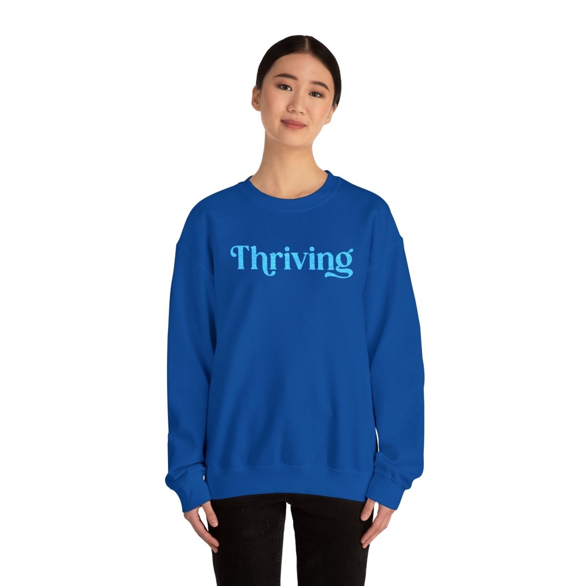 Thriving Embroidered Sweatshirt