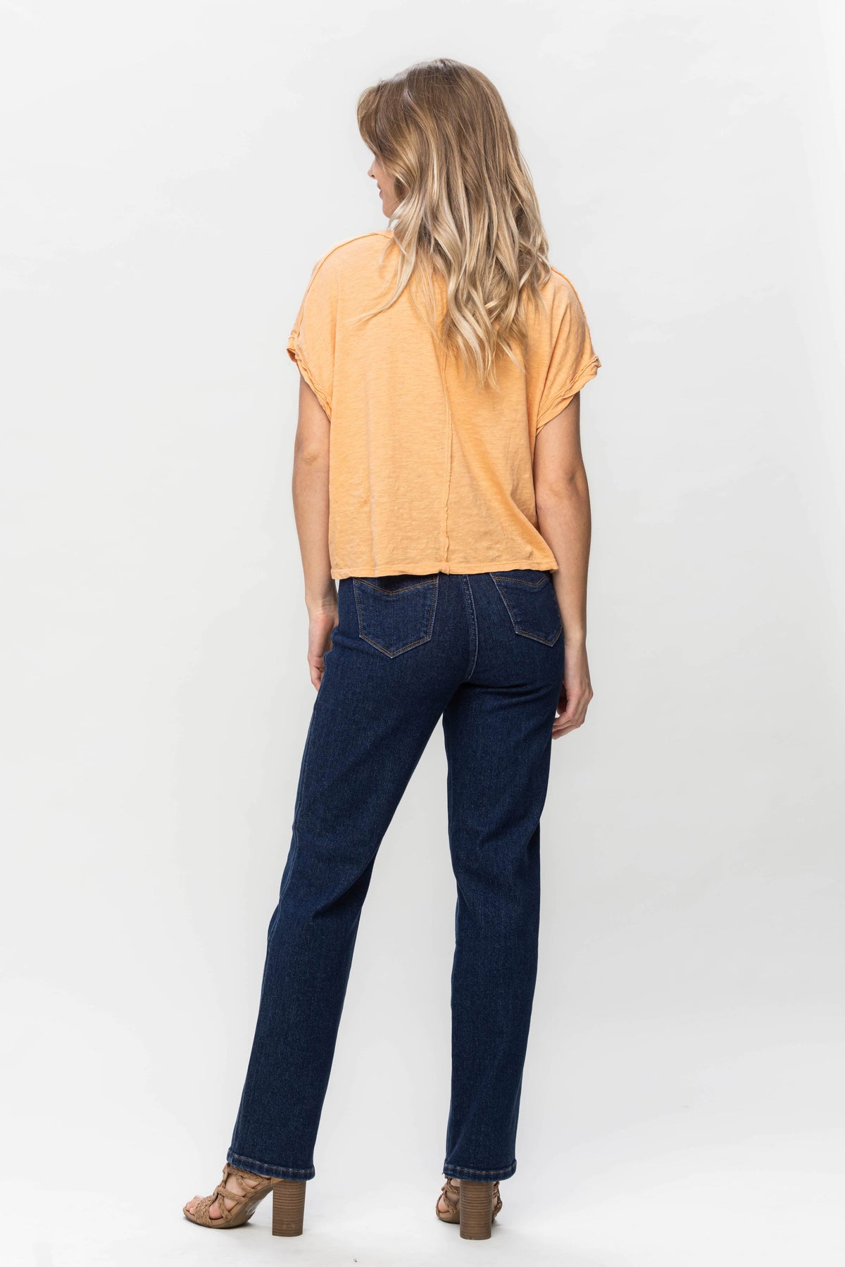 Judy Blue High Waist  Classic Straight Jeans