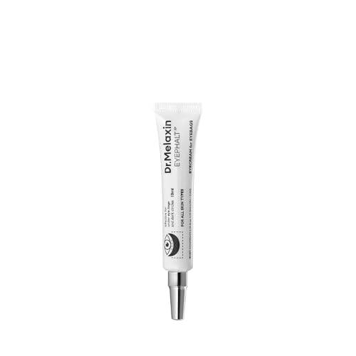 Dr.Melaxin Eyephalt Eyebag Cream for Puffiness, Dark Circles & Fine Lines, Wrinkle, EGF Anti-Aging Under Eye Moisturizer with Niacinamide&Ceramide 0.33 fl.oz.