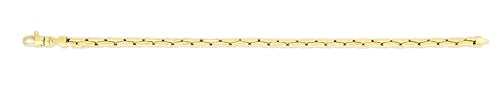 Floreo 14k Yellow Gold 4.5mm Chunky Cable Link Bracelet, 7.5 Inch