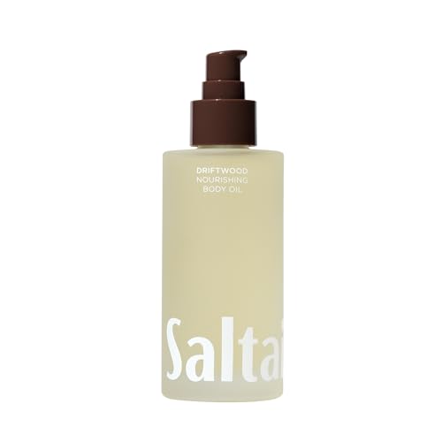 Saltair Nourishing Body Oil | Lightweight Body Glow | Driftwood, 4 oz