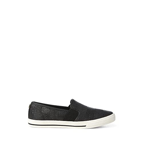Lauren Ralph Lauren Jinny Sneaker Black 8 B (M)