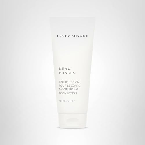 Issey Miyake L'Eau d'Issey Body Lotion - Women’s Moisturizing & Hydrating Lotion - Floral & Aquatic, Inspired by the Purity of Water - Notes of White Flowers, Rose & Precious Woods Accord - 6.7 oz