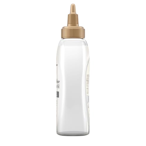 OGX Mirror Shine + Coconut Oil Pre-Wash Hair Gloss, Nourishing Rinse Out Hair Treatment for 48 Hours of Glossy Shine & Damage Repair, Lightweight Oil Mends Split Ends, 4 fl. oz