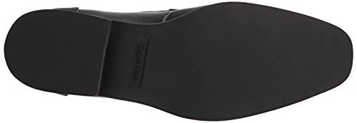 Calvin Klein Men's Jameson Loafers, Black Leather 001, 11.5