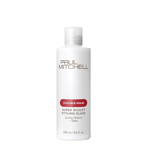 Paul Mitchell Super Sculpt Styling Glaze, Flexible Hold, Lasting Memory + Shine, For All Hair Types, 8.5 fl oz