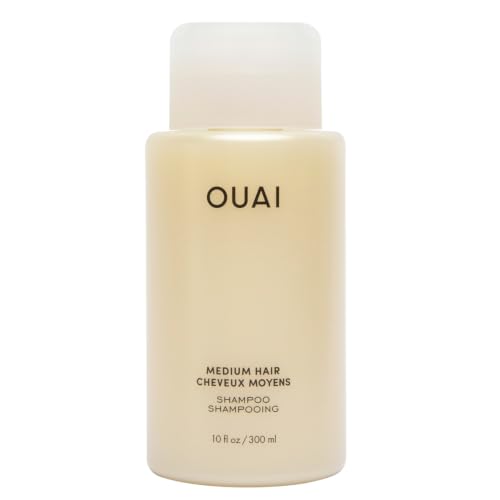 OUAI Medium Hair Shampoo - Hydrating Shampoo (10 Oz)