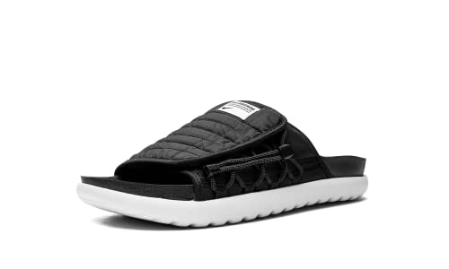 Nike mens Asuna 2 Slides Slippers, Black/Dark Grey/White/Black, 9