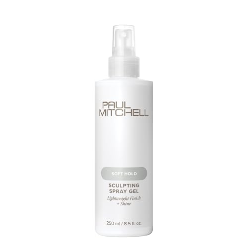 Paul Mitchell Soft Sculpting Spray Gel, Natural Hold, Soft Finish, For All Hair Types, 8.5 fl. oz.