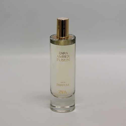 Zara Amber Fusion Perfume for Women EDP Eau De Parfum 80 ML (2.71 FL OZ) Dazzling Citrus Marine and Floral Symphony with Rich Amber Warmth