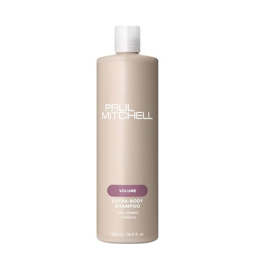 Paul Mitchell Extra-Body Shampoo, Adds Bounce + Fullness, For Fine Hair, 16.9 fl oz