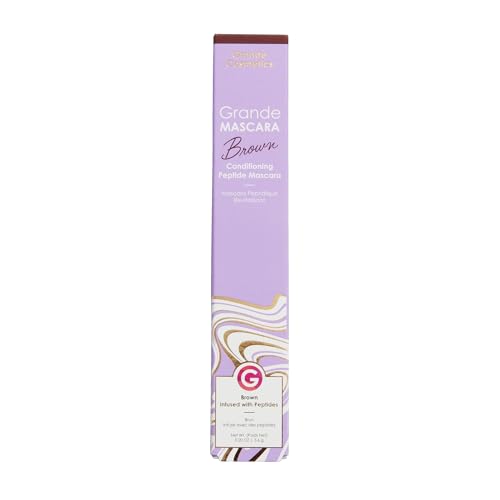 Grande Cosmetics GrandeMASCARA Conditioning Peptide Mascara, Brown, 0.2 oz
